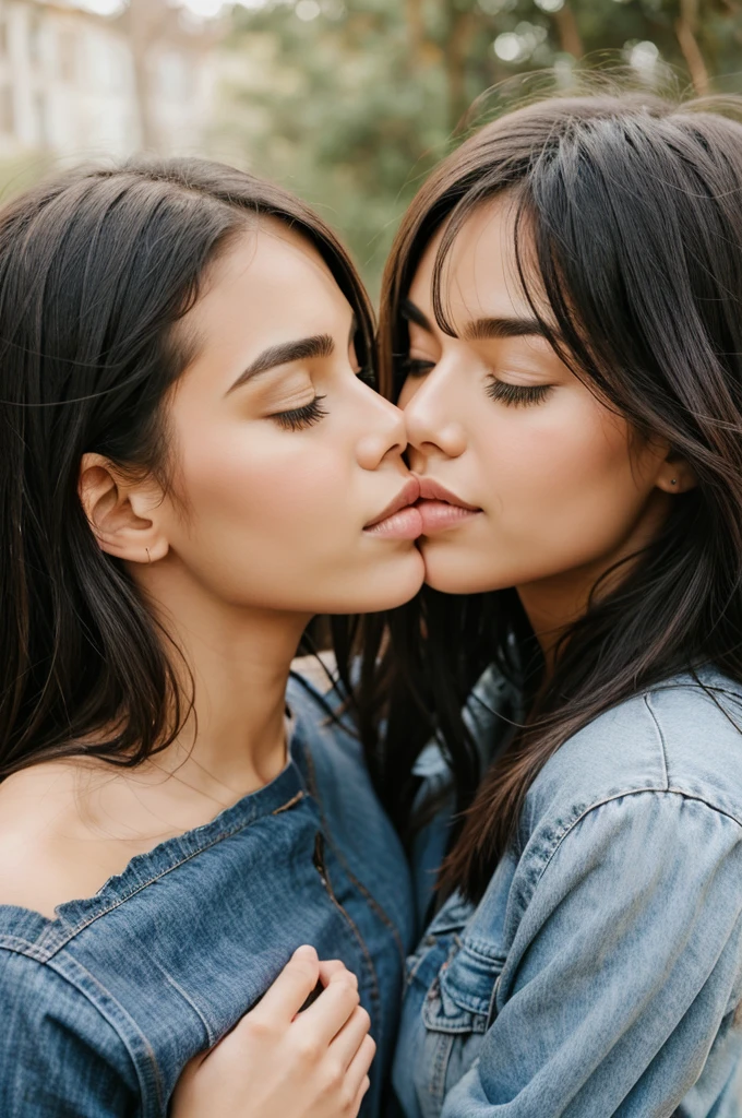 Kissing couples