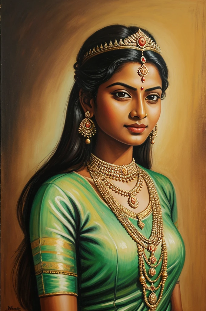 Maharani of rajasthan rajputana in painting