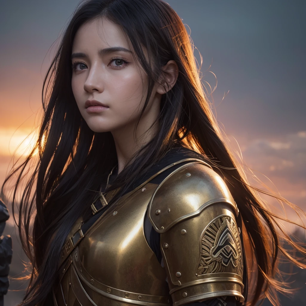 close up portrait photo of ポール・ラッド, Model shooting style, (Highly detailed CG Unity 8k wallpaper), Medieval Armor, Professional, majestic oil painting by Ed Blinky, Atey Gailan, Studio Ghibli, Jeremy Mann, Greg Manchess, Antonio Moro, ((Dusk 1)), Trending on Art Station, Trending on CGSociety, Complex, High detail, Sharp focus, dramatic, Photorealistic paintings by Midjourney and Greg Rutkowski