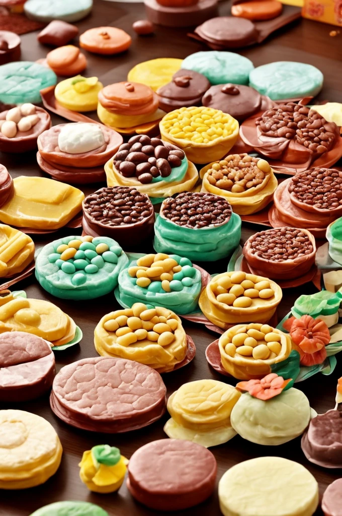 Sweets with bean paste