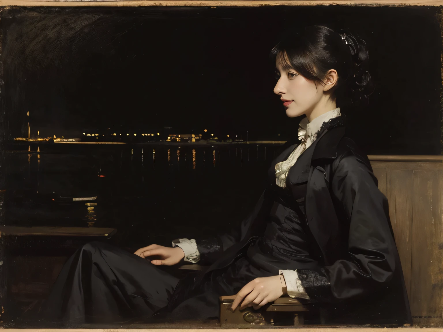 James Whistler's Nocturne.,smile