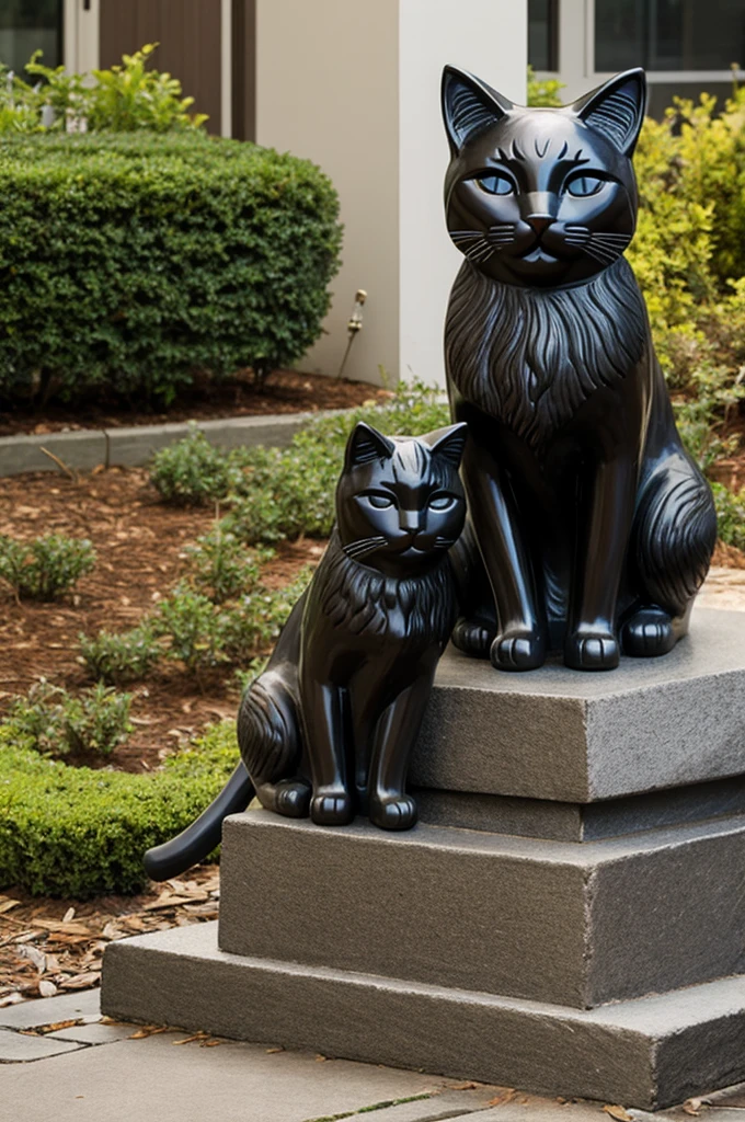 cat statue