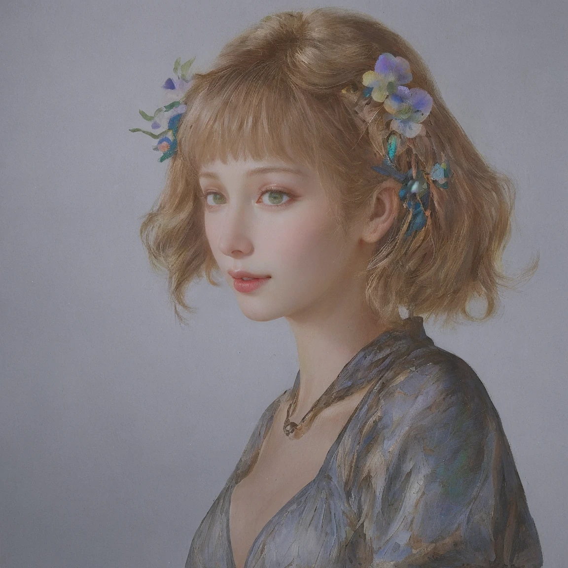 (8k, RAW photo, best quality, masterpiece:1.2), ultra detailed, ultra high res, (realistic, photo realistic:1.37), portrait, high detail RA W color photo, professional photograph, an extremely delicate and beautiful, extremely detailed, 8k wallpaper, Amazing, finely detai l, huge file size, official art, extremely detailed CG unity 8k wallpaper, extremely detailed beautiful girl, extremely detailed face, extre mely detailed eyes, extremely detailed skin, extremely detailed fingers, extremely detailed nose, extremely detailed mouth, perfect anatomy, highly detailed background, extremely detailed clothing, 1girl, (20 years old:1.2), cute girl, famous japanese idol, kawaii, re alistic body, shiny skin, good figure, Blonde, Medium hair, (blunt bangs:1.2), smile, cute, young, cute face, realistic face, beautifully detailed eyes, drooping eyes, (bikini, swimming pools:1.4),(from bloomers) (hair ornaments:1.2), face the front, standing posture, , huge breasts, large breasts Negative prompt: EasyNegativeV2 , badhandv4, ng_deepnegative_v1_75t(worst quality:2), (low quality:2), (normal quality:2), lower s, normal quality, (monochrome:1.2), (grayscale:1.2),skin spots, acnes, skin blemishes, age spot, ugly face, glans, fat, missing finger s, extra fingers, extra arms, extra legs, watermark, text, error, blurry, jpeg artifacts, cropped, bad anatomy, double navel, muscle, ns fw, nude, nipple, necklace, cleavage, Steps: 20, Sampler: DPM++ SDE Karras, CFG scale: 7, Seed: 3824189537, Face restoration: CodeFormer, Size: 512x768, Model has h: ac68270450, Model: braBeautifulRealistic_brav5, Denoising strength: 0.7, Hires upscale: 2, Hires upscaler: R-ESRGAN 4x+