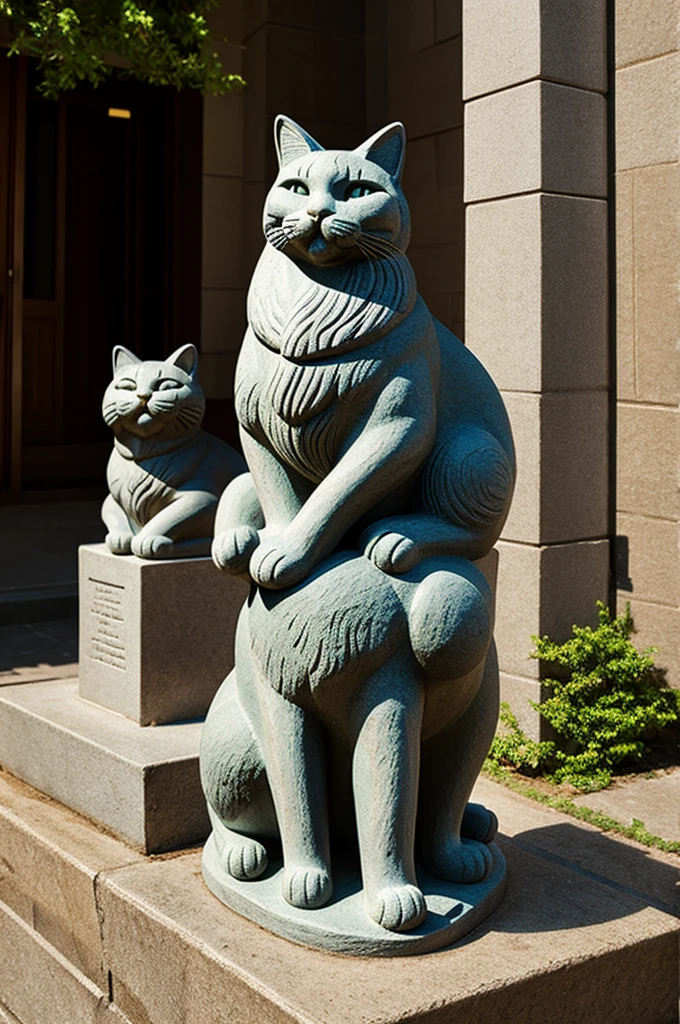 Pao Cat Statue