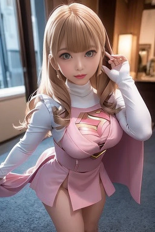 Best image quality、The real picture、18-year-old美少女、ポニーテールBeautiful woman、Beautiful sister、A woman in a pink dress and cape is standing in front of a building, 18-year-oldの女の子,Jun the Swan、Science Ninja、White panties、Beautiful woman、 As a retro-future heroine, 18-year-old、As a retro-future heroine, Beautiful thighs、Sheila, she - ra, Anime Female Hero Portrait, A modern portrait of Darna, anime visual of Supergirl, Supergirl, Official Art, Dinah Drake, Hurry, Fellatio White Machine Miniskirt