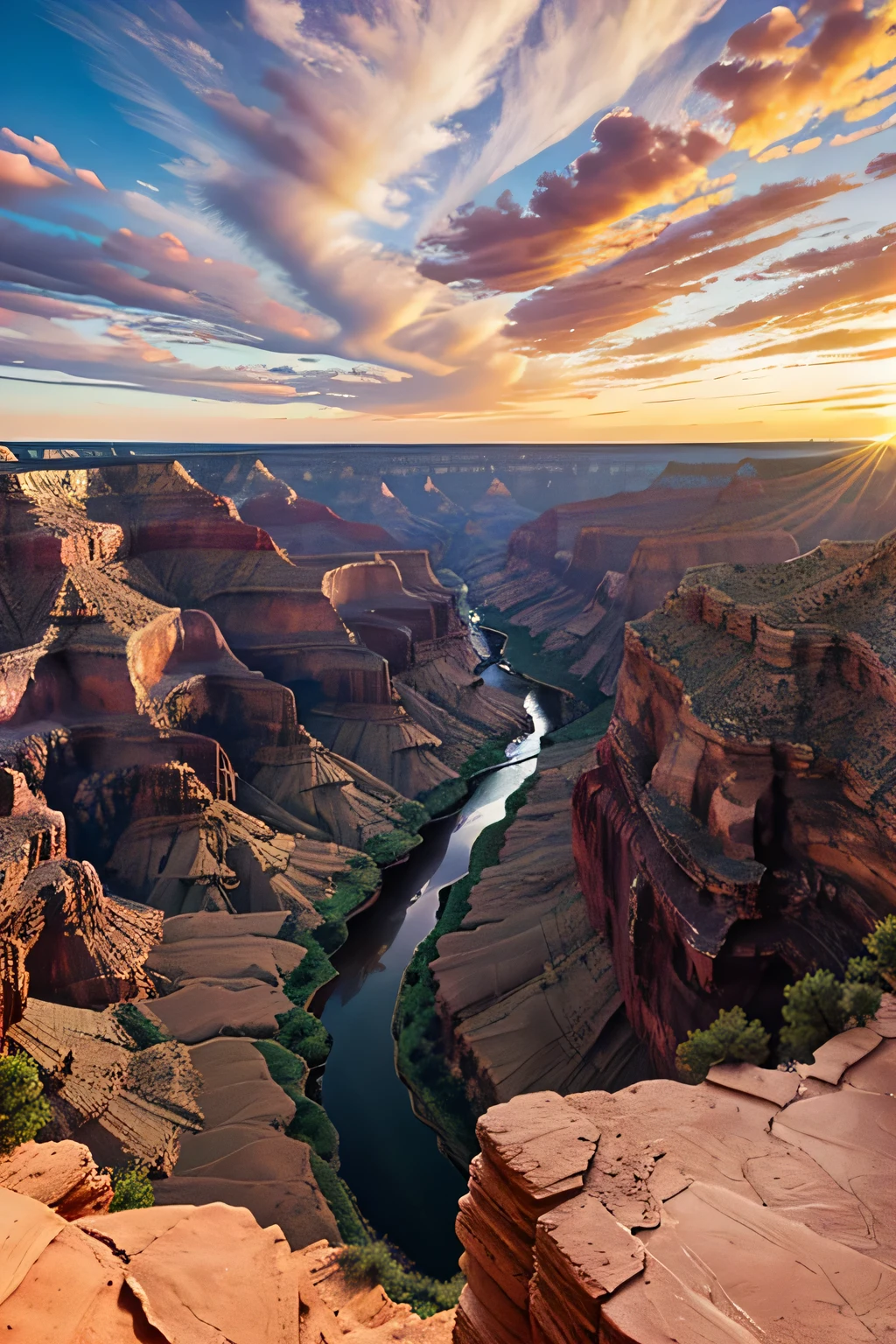 create a photo of grand canyon