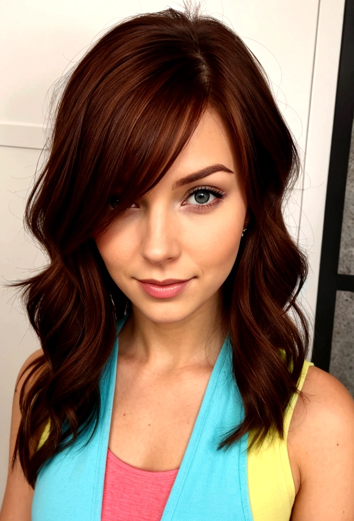wman dietitian brown hair