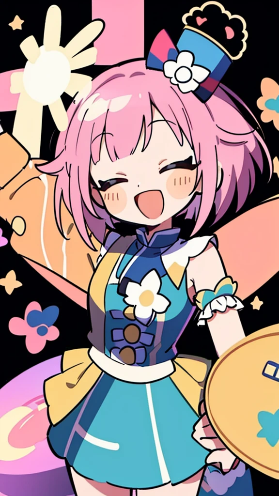 Close your eyes、smile、be happy、目を閉じてbe happy、明るいsmile、Short Bob、