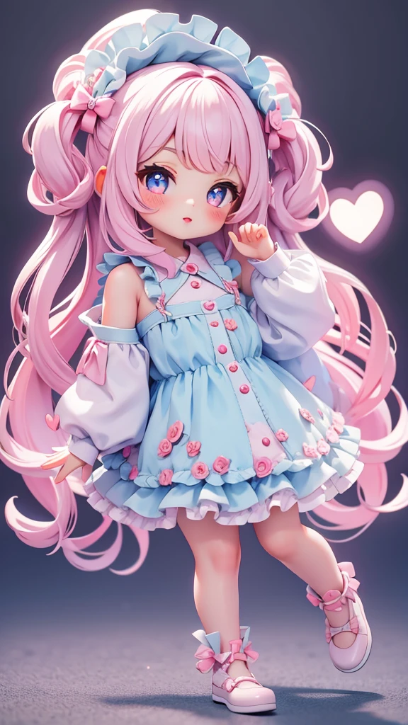 ((petite kawaii bishojo, 2girls)), ((kawaii face)), ((kawaii cute eyes)), ((masterpiece)), ((best quality)), ((ultra detailed)), ((8k)), (depth), (crisp), (exquisite), ((highres)), ((high standard)), ((beautiful and aesthetic)), (super detailed skin), (perfect anatomy), (full body), (blush), (lipstick), (chibi)