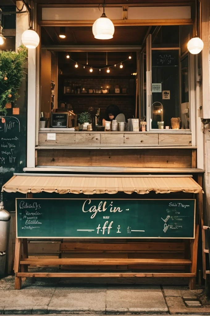 A relaxing atmosphere that matches the lo-fi music. A cafe-like atmosphere that makes you feel good.