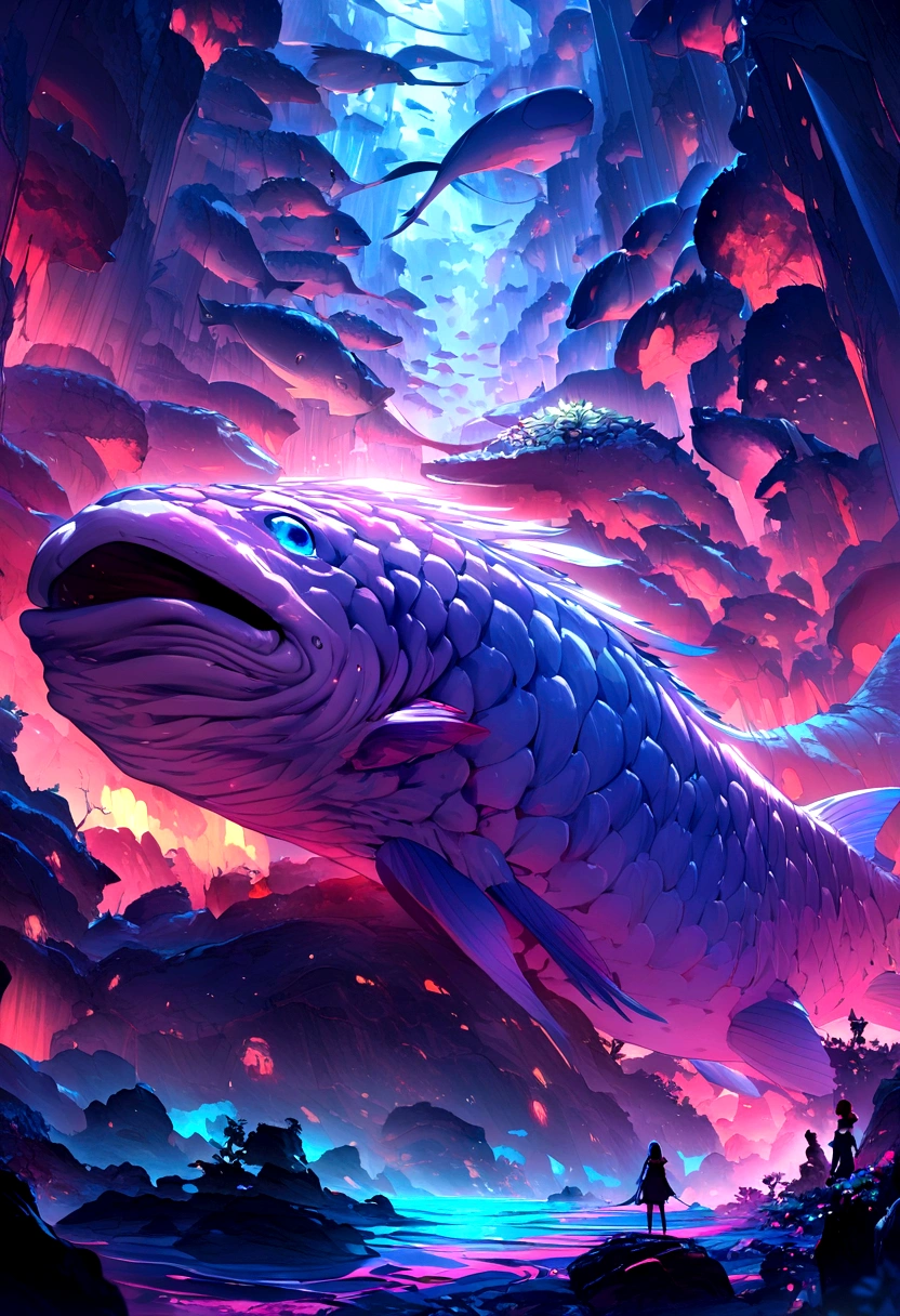 A cute and strange fish, Best Masterpiece,ultra intricately detailed,超A high resolution,