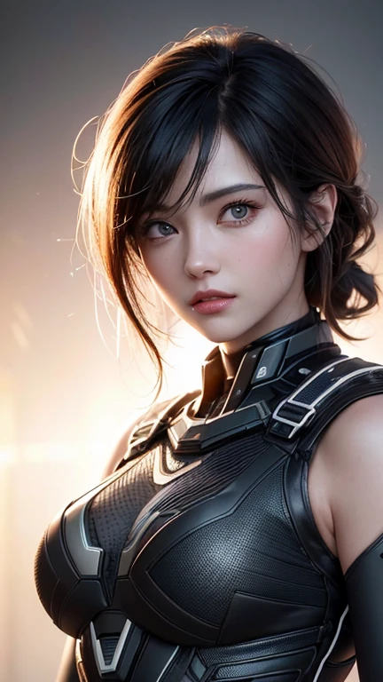 ((Better Quality)), ((masterpiece)), (be familiar with: 1.4), 。.3d, Image of beautiful cyberpunk woman with thick and voluminous hair, Particles of light, Pure Energy, confusion, Anti-Tech, Hmph (High Dynamic Range), Ray Tracing ,NVIDIA, Super Resolution, Unreal 5, Underground diffusion, Textured PBR, Post-prothesamiento, Anisotropic Filtering, Depth of written boundary, Maximum clarity and sharpness, Multilayer Texture, Albedo and Specular Maps, Surface Shading, Accurate simulation of light-matter interactions,Perfect Proportions,Octane number expression,Two-tone lighting,Large diameter,The following ISO,White balance,Rule of thirds,RAW 8k