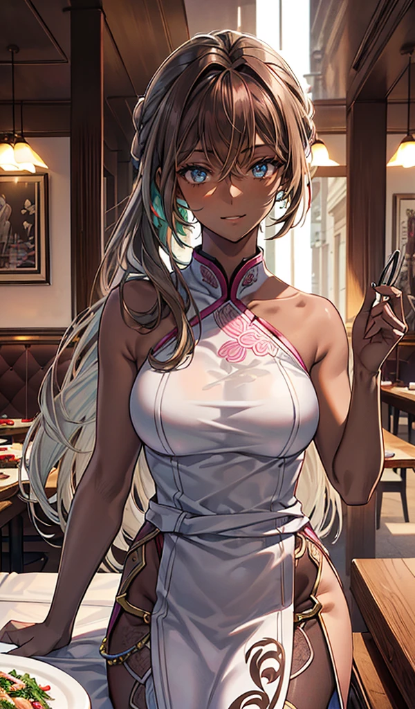 Masterpiece(woman,Huge breasts:1.5, とても唇が赤いHuge breastsを強調,Big Ass,Narrow waist,Long legs,Greenish blue eyes,Blonde )
8K(Sweat flying:1.4 )8K(Heat rash:1.9 )
8K(Gal:1.3)
8K(Staring at me:1.5)
8K(Anime Style,A floppy smile,What we are looking for,Face mischievous face,The facial expression is accurate:1.7)
8K(Anime Style,The facial expression is accurate)
8K(Wearing a black kimono:1.5)
8K(hairpin :1.3 ),
8K(Focus on the face:1.5)