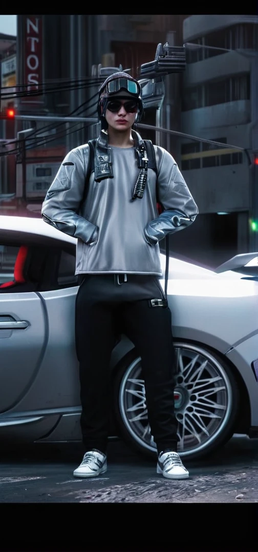 cinematic film still cyber man holding a gun in a neon lit room, cyberpunk hero, cyberpunk photo, cyberpunk art 2077, cyberpunk art ultrarealistic 8k, cyberpunk style ï¼ hyperrealistic, cyberpunk art style, cyberpunk assassin, in cyber punk 2077, cyberpunk themed art, cyberpunk soldier, cyberpunk 2077â . shallow depth of field, vignette, highly detailed, high budget, bokeh, cinemascope, moody, epic, gorgeous, film grain, grainy