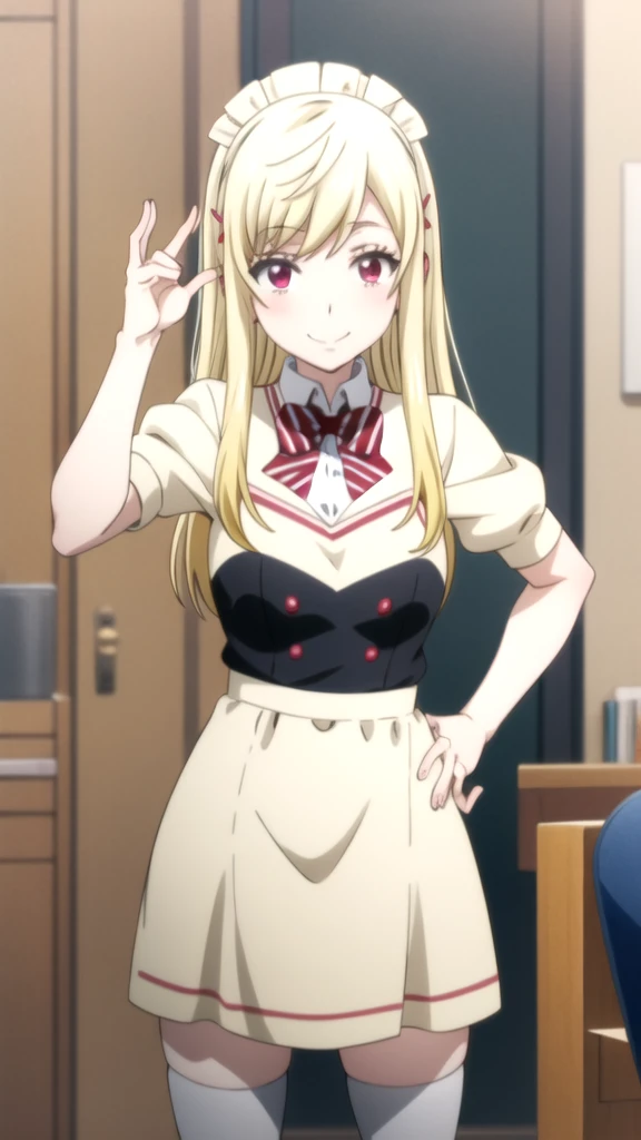 Chica anime in bunny ears and stockings posing for a picture, seductive Chica anime, Chica anime wearing a black dress, Chica anime in a maid costume, Mejor Chica Animé, hermosa seductora anime adolescente, an Chica anime, attractive Chica anime, (Chica anime), estilo anime ecchi, oppai, en vestido, makoto, pin en anime, ecchi, (anime girl) Yamada mocking smile_yellow, 1chica , by rubio, alone, wide, hair ornament, , smile, bow, red eyes my dress darling anime, beautiful seductress anime anime