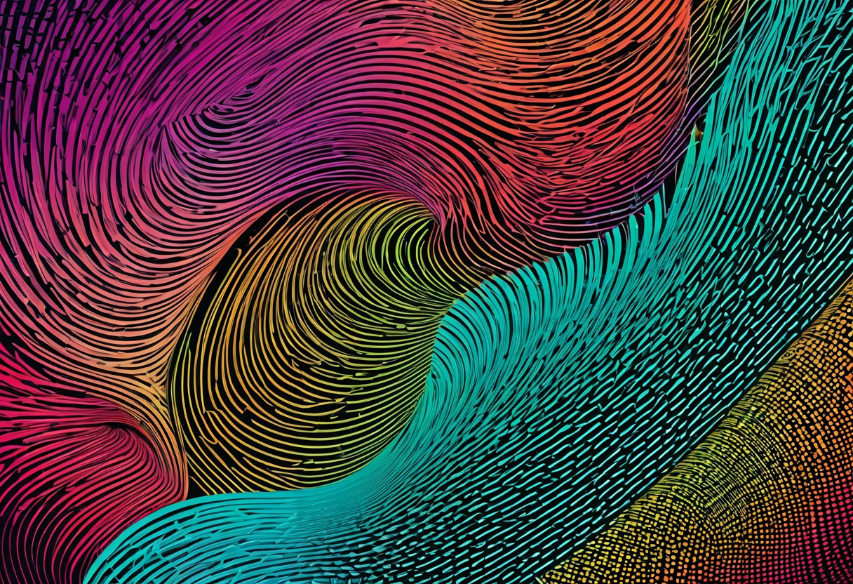 Wallpaper, line art, halftone, abstract
