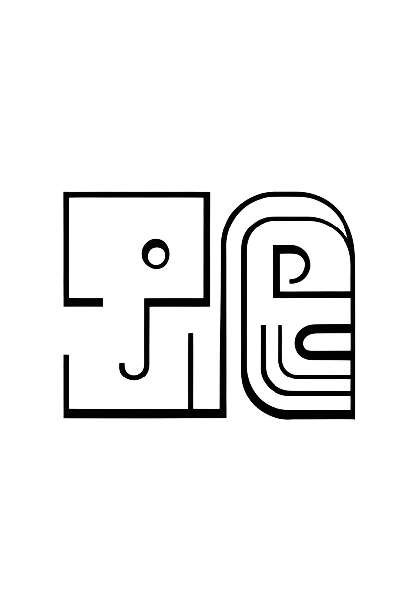Black and White Logo of a peanut butter and jelly sandwich with the letters of PBC in the middle