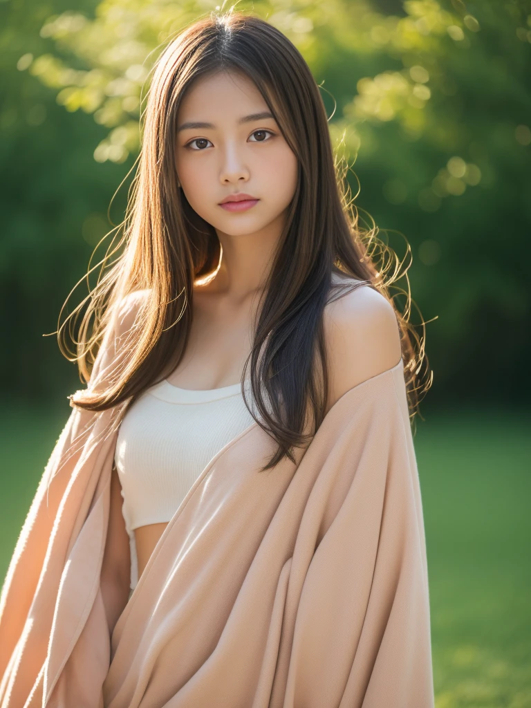 8k、highest quality、masterpiece、超A high resolution、photograph、Beautiful Japanese women's elegance、Single-lens reflex camera、There are some good ones too、Transparent atmosphere、Sexy lips、Diagonal bangs、Beautiful Face、Medium Long Hair、Creating Bangs、smile、Natural soft light、22 year old woman in suit、Wore skirts、Country Road、Biking