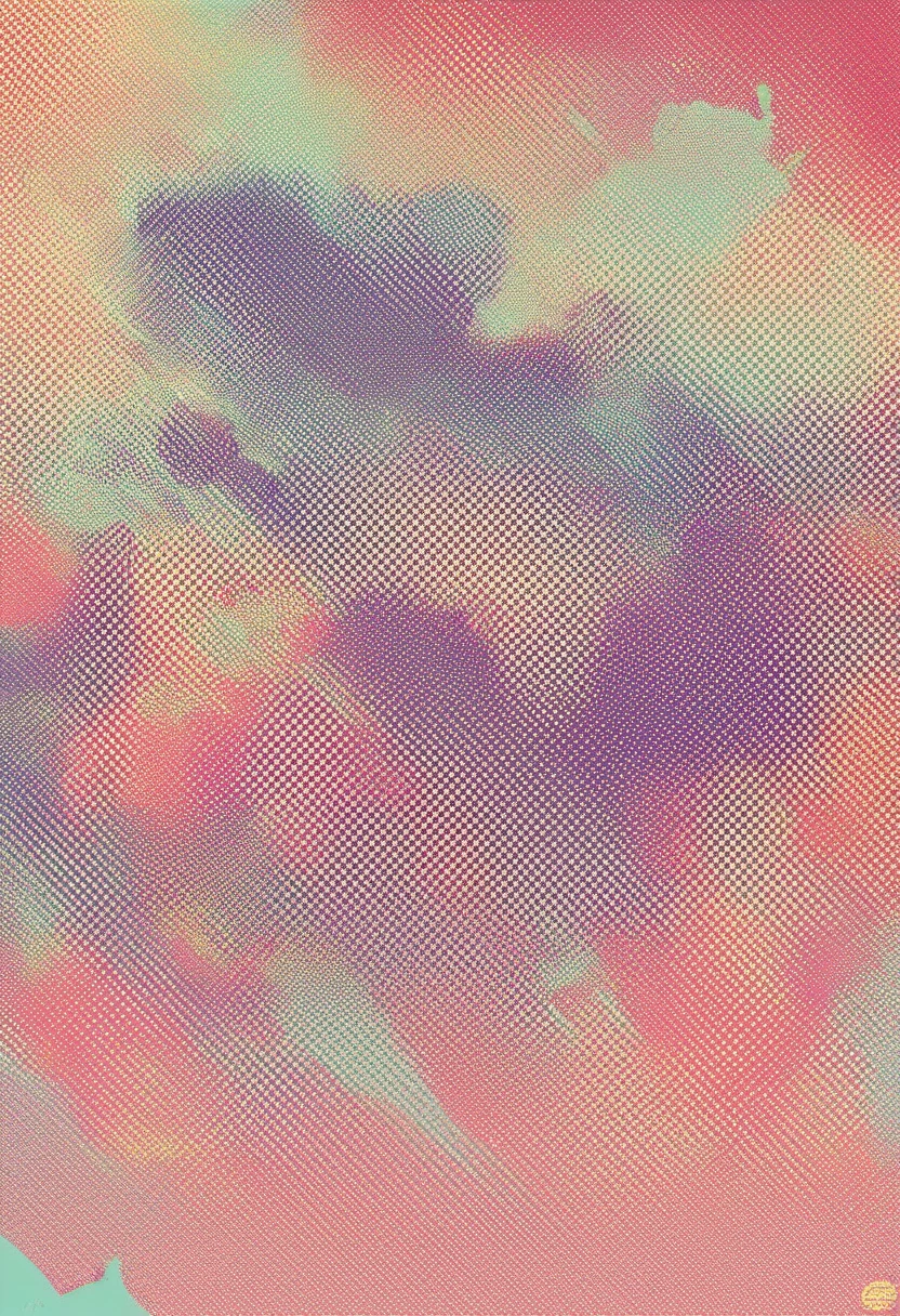 Wallpaper, line art, halftone, abstract