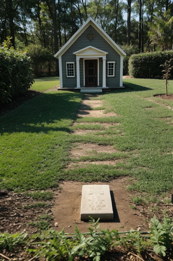 Dollhouse grave