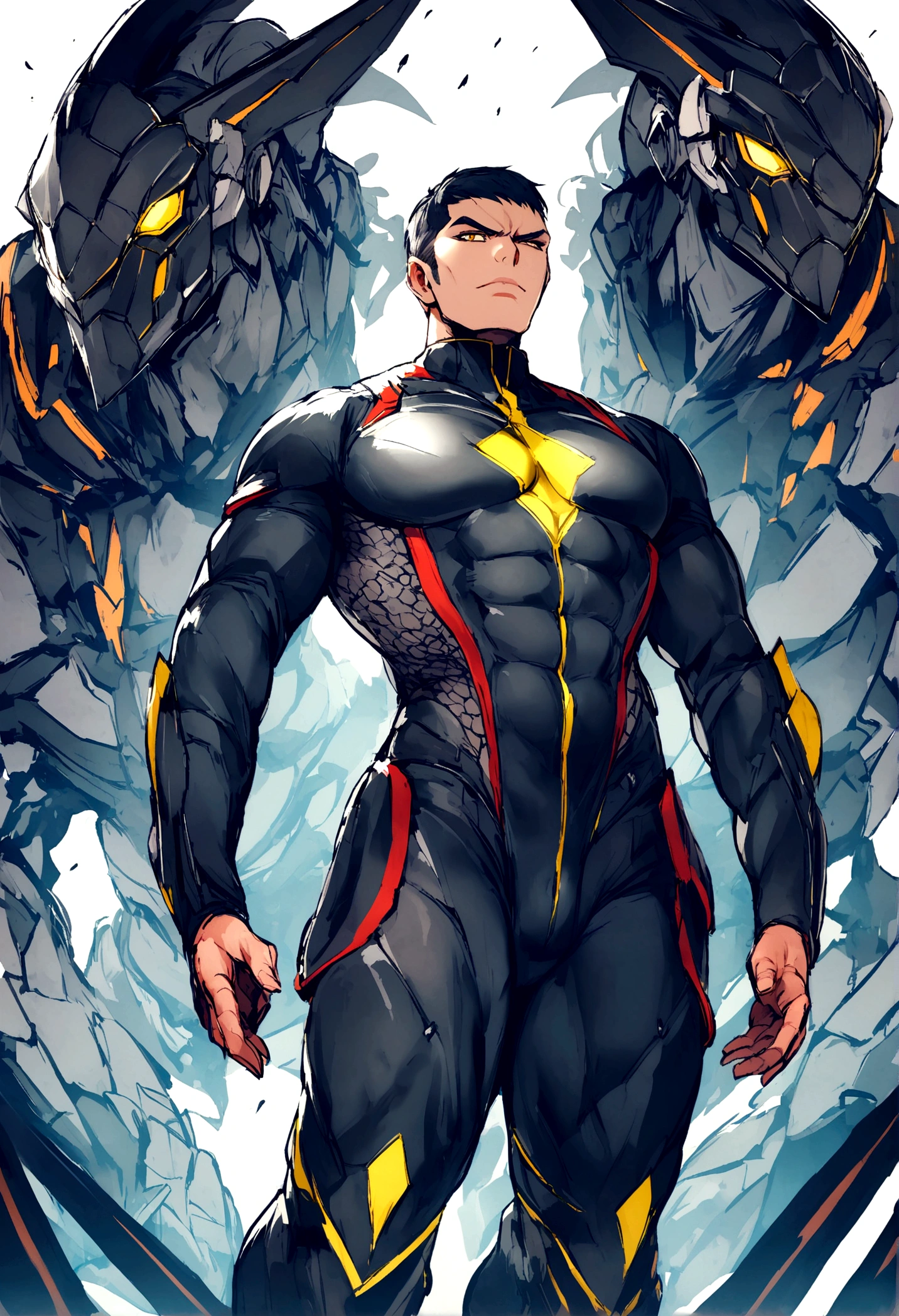 Brazil Kaijin-man cor: roxa, black.