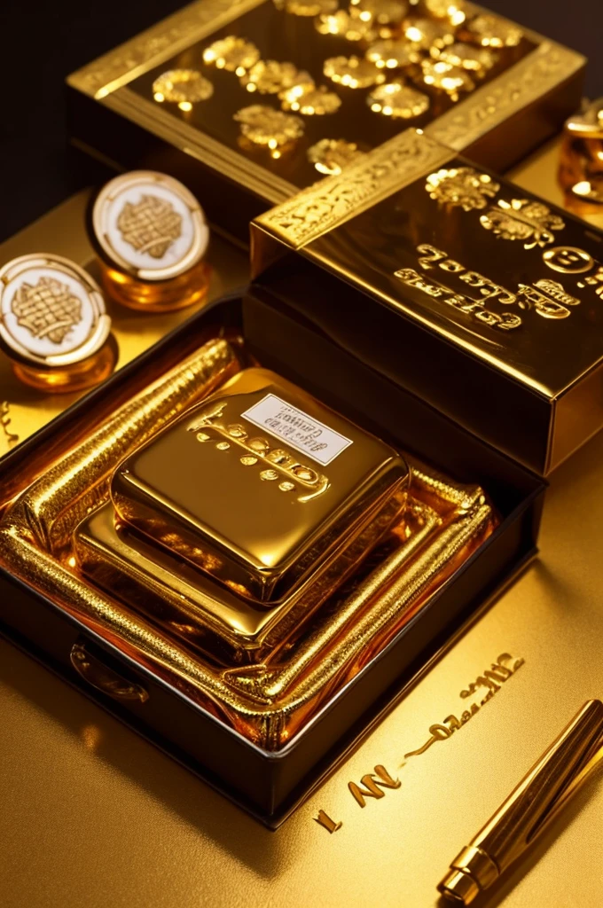 Economic fortune　gold　Good luck