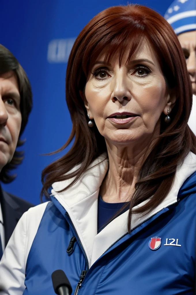 Cristina Kirchner challenging President Milei for having brought winter 