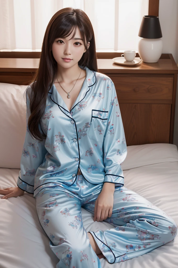 Woman in Pajamas　Age 25　High definition
