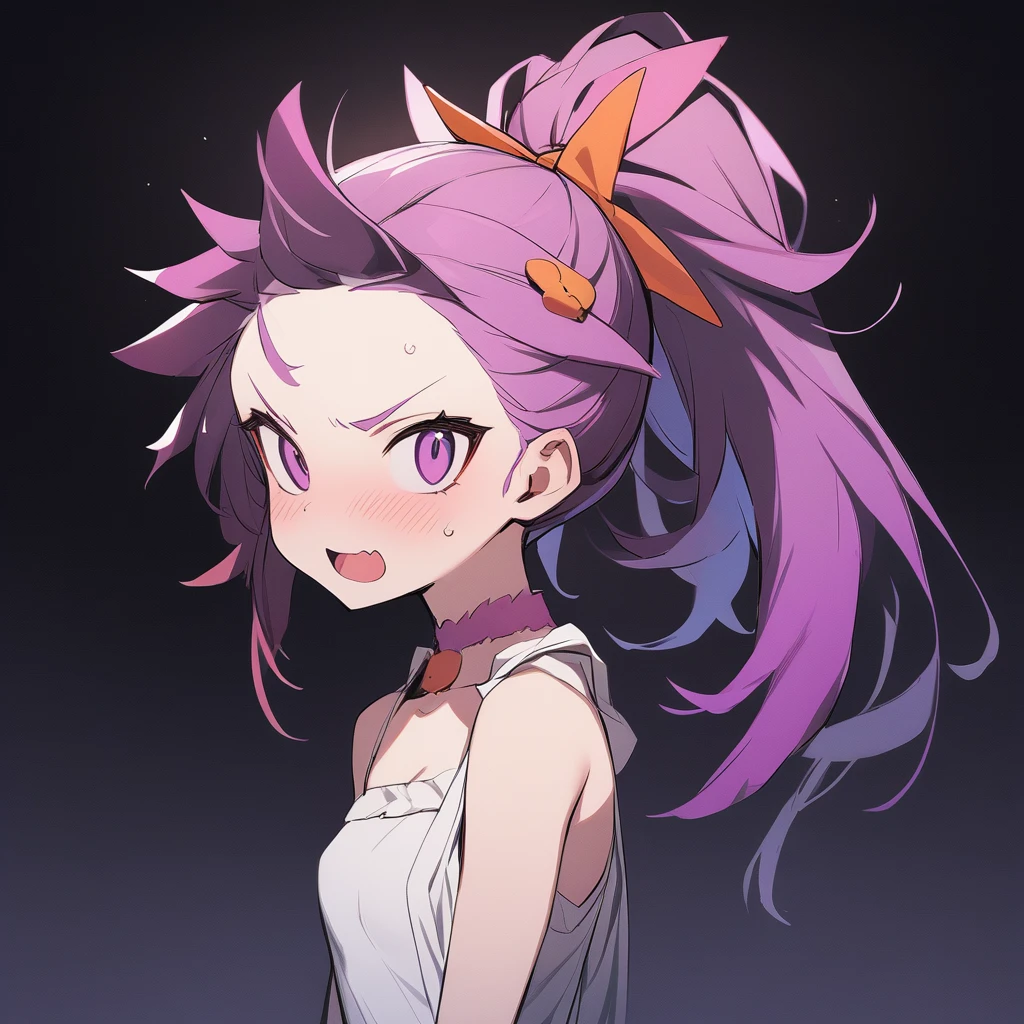 One girl,ponytail、18-year-old、Small breasts、、Grrrr、Wacky hairstyle、regrettable、I&#39;m at a loss、Red hair、Pawnbroker&#39;s Daughter
