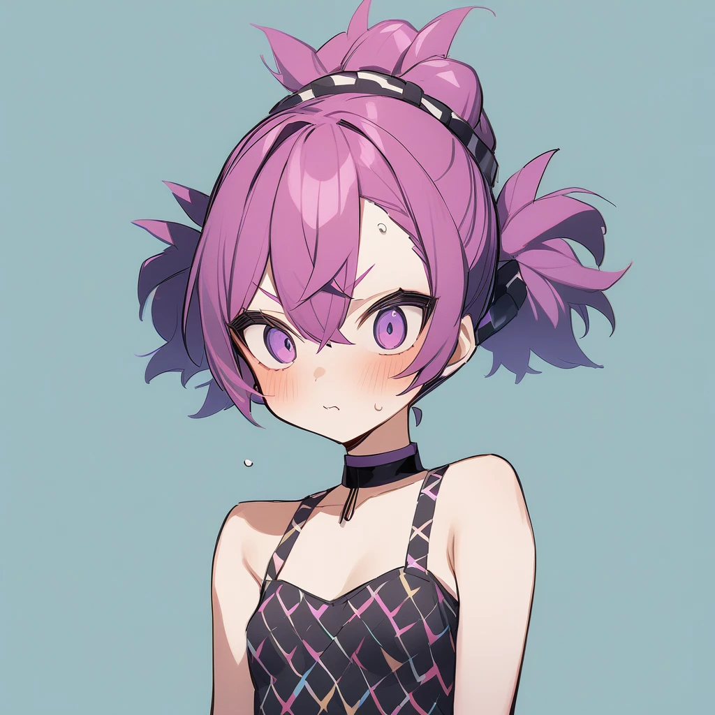 One girl,ponytail、18-year-old、Small breasts、、Grrrr、Wacky hairstyle、regrettable、I'm at a loss、Red hair、Pawnbroker's Daughter