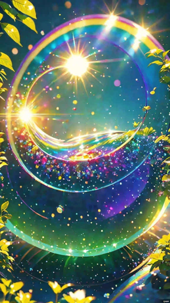 (Highest quality), (8K), (Highest quality), (live-action), (Realistic photos), Shining in rainbow colorswatermelon、summer、summerを感じる物、summerを感じる風景, watermelon、watermelon畑、blue sky, Rainbow and sunshine shining.16K, Ultra-high resolution, Shining in rainbow colors、to be born,wonderful ,future、Iridescent、The world 30 years from now。