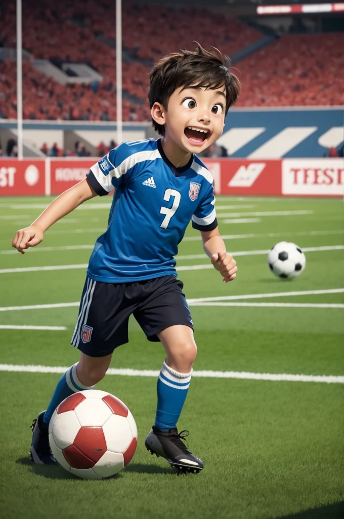 a cartoon about football 