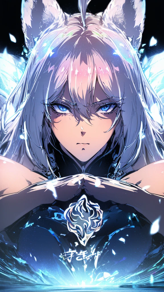 Masterpiece, Best quality,(((closeup of face)))
offcial art, Very
Detailed CG 8K wallpaper,
(flying petal)
(detailed ice) , crystal
Textured skin, cold
expression, ((Fox ears)),
White hair, long
hair, Messy hair, eBlue eyes,
view the viewer,
Extremely delicate and
Beautiful, water, ((beauty
Detailed eyes)), height
detailed, Movie
illuminating, ((Beautiful face),
fine water surface, (Source language
portrait), Transcend-
detailed, incredible
detailed, (An extreme
Delicate and beautiful),
Beautiful detailed eyes,
(Best quality)
(Huge breast)
(Bikini)
(Thin bikini)
(Light bikini)
(Huge breast)
Masturbating 
(Fingering)