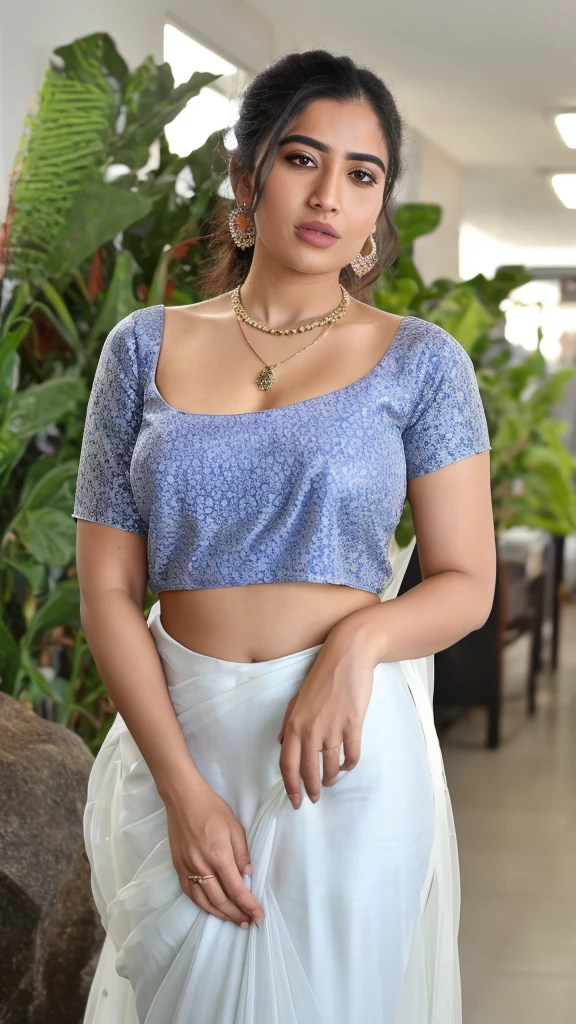 a woman round neck blouse and saree, heading in or out the door,,big cheeks, curvy, hourglass figure, swooping breasts, deep cleavage, open arms, sexy armpits,big penis, nipples, ass, necklace, angle face,round face, beautiful face,(cinematic:1.3),a woman in a round neck blouse and saree posing on a rocky beach, portrait demi rose, violet myers, round neck blouse and saree, clear portrait of demi rose, round neck blouse and saree, round neck blouse and saree, portrait of demi rose, demi rose, round neck blouse and saree, sexy girl, is wearing a round neck blouse and saree, in blue dress, round neck blouse and saree, translucent dress, wearing a round neck blouse and saree, crochet skin,