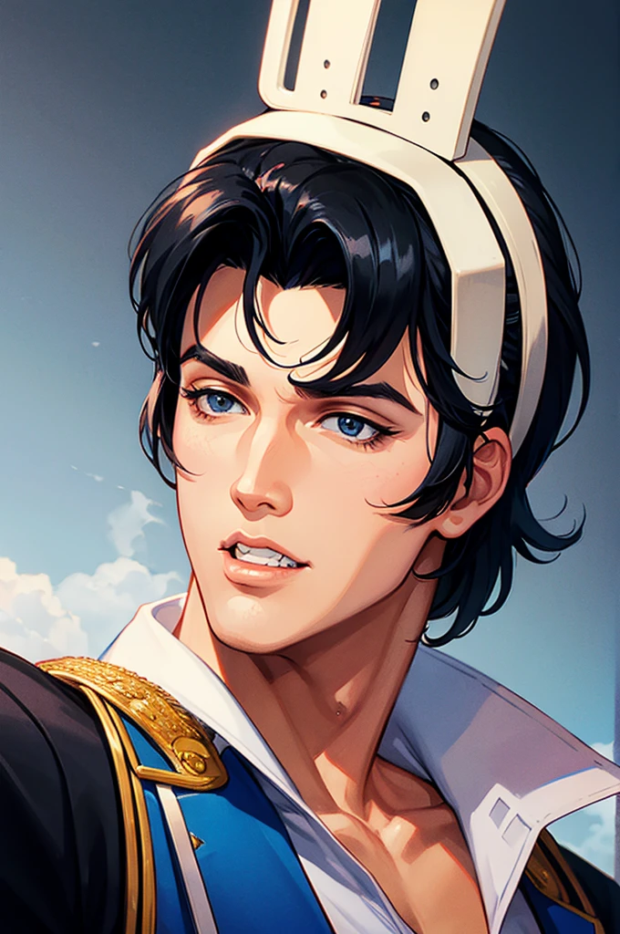 make a caricature of Elvis Presley