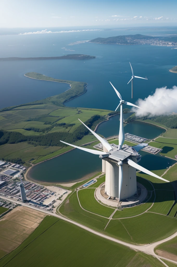 How the subject is actions for global climate change: 
 
 You can draw a sun in the center of the paper emitting rays in the shape of wind farms, solar panels and beneath the sun you design factories ,houses and means of transport using this( clean energy for the environment).and around the drawing there are people smiling because they are breathing fresh, clean air and a healthy environment.