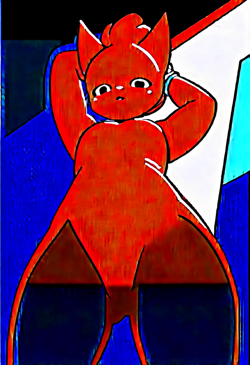 ((High Quality image 10k)) ((Perfect Autonomy 10k)) Masterpiece, Elizabeth Afton, solo girl, white girl, orange long length hairstyle, green eyes, cute face, smug grin, wearing red bow on top of her head,  naked, medium sized breasts, massive fat belly, a lot of pubic hair, very big Feet, barefoot, Elizabeth Afton Equestria girls, full body, spreading legs, pussy focus, wet pussy,  a whole lot of pussy juice, in the living room, Elizabeth Afton, cuerpo completo, High ressolusin 