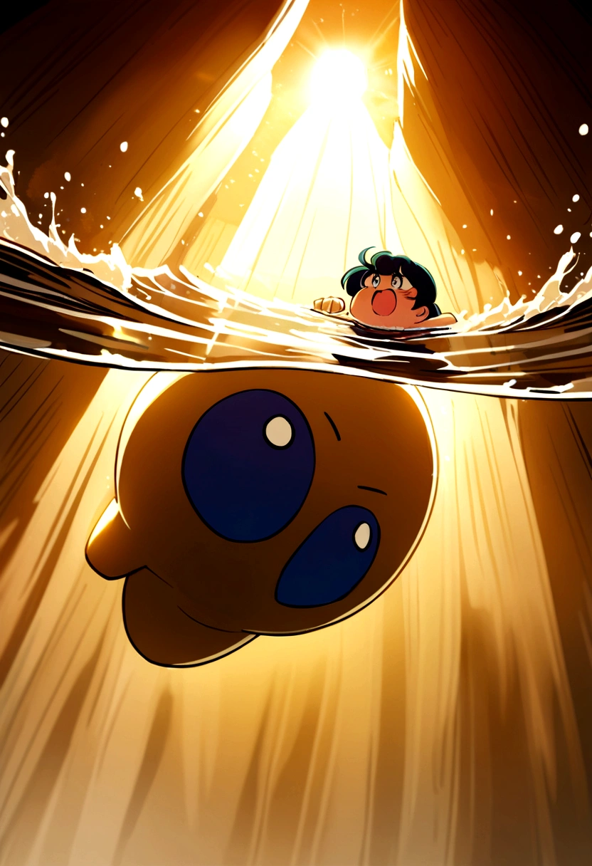 Ranma wins the lottery, Swimming in the Golden Mountain