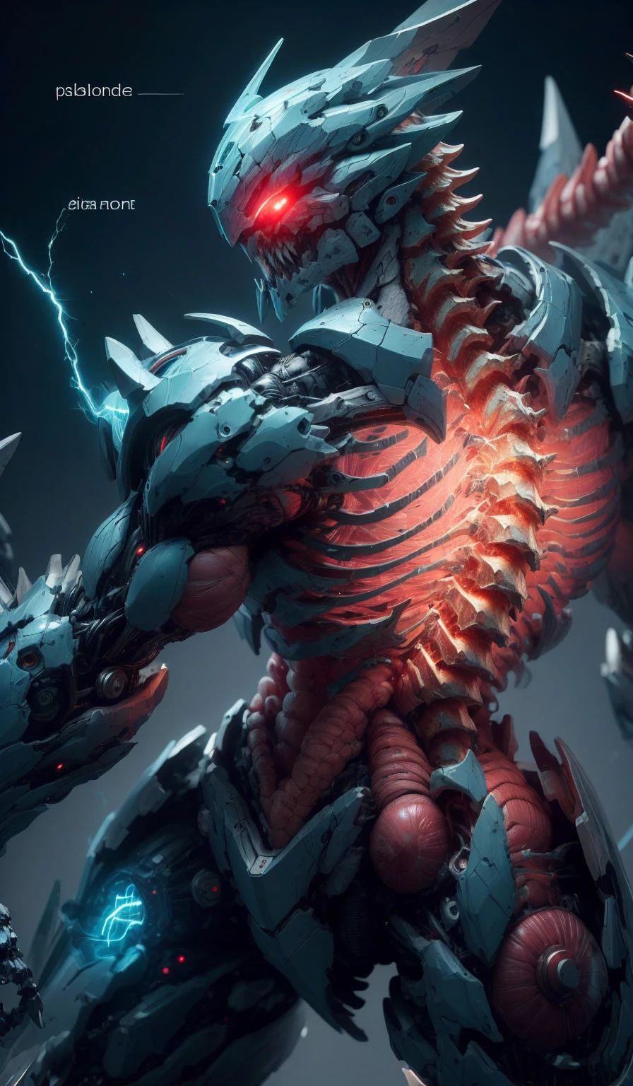 ofTailed, ultra-ofTailed, masterpiece, 8k wallpaper,(Bio mecha:1.5),(Mecha:1.4),
, (muscle:1.3), (muscle tissue:1.5), (colorful Mecha:1.4)
(dramaticangle:1.3),(Dynamic angle,:1.2), (Mecha ofsign (of):1.6), (mdof:1.3),
, No humans, peak, Mecha, shoulofr cannon, Tail, Alone of, red Mecha, Science fiction, permanent, Luminescence, Red flash electricity,electricity, teeth, nails, White eyes, monster, simple background, sharp teeth, English text, nail