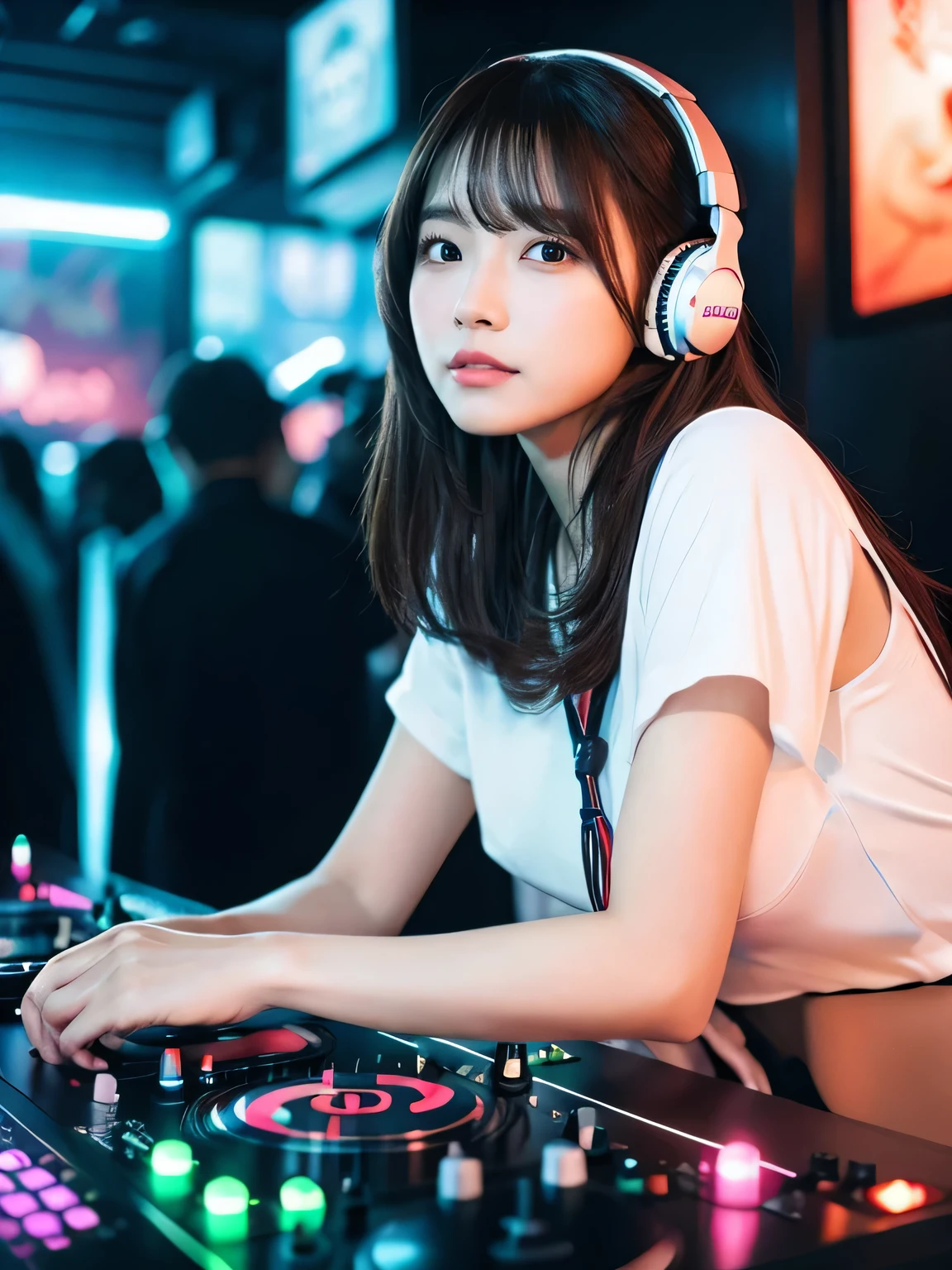 dj、headphone、club、Party