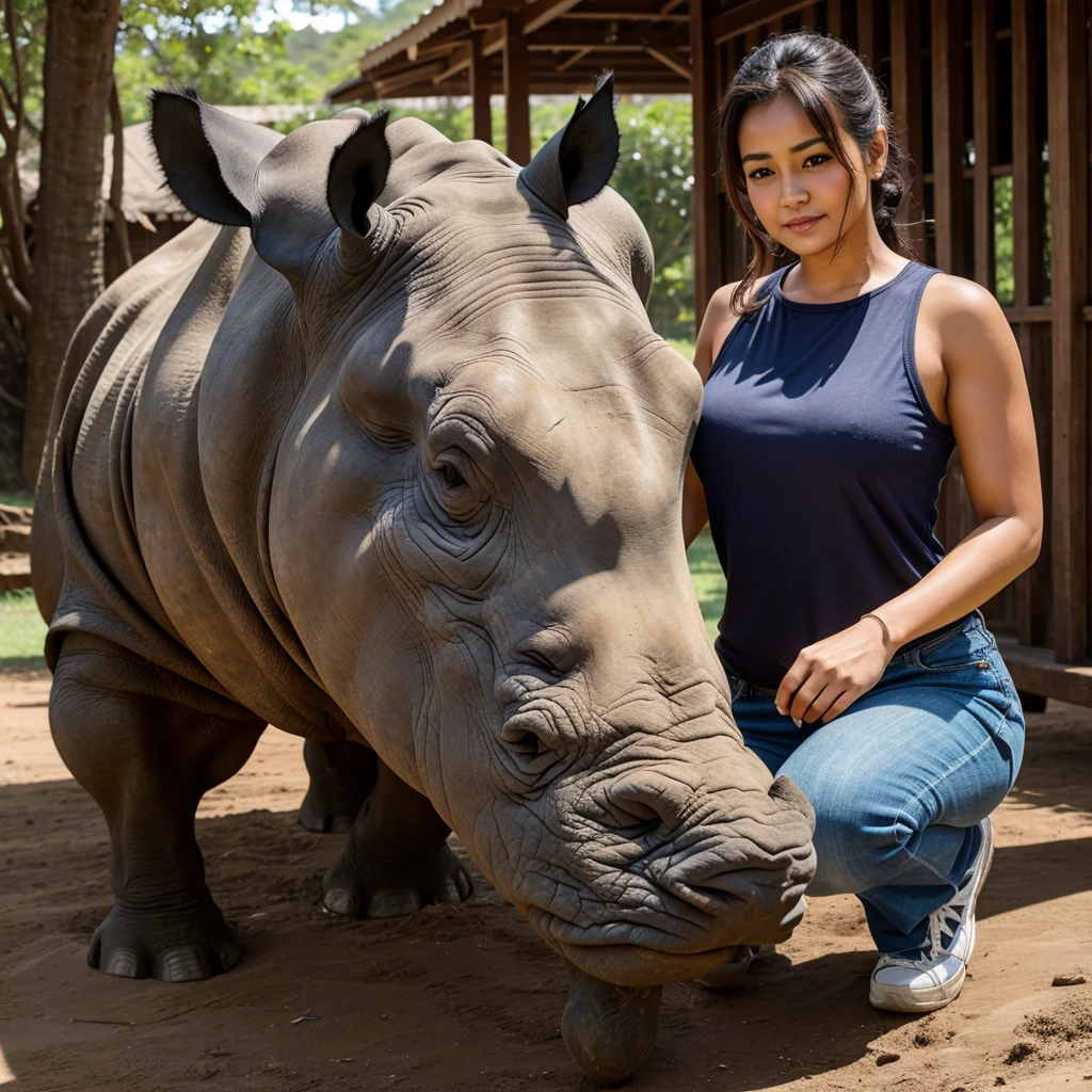 Haina and rhino