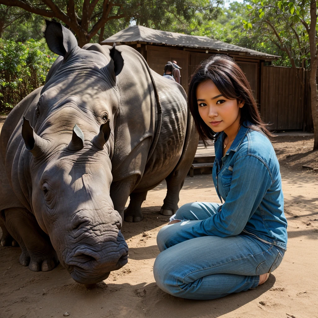 Haina and rhino 