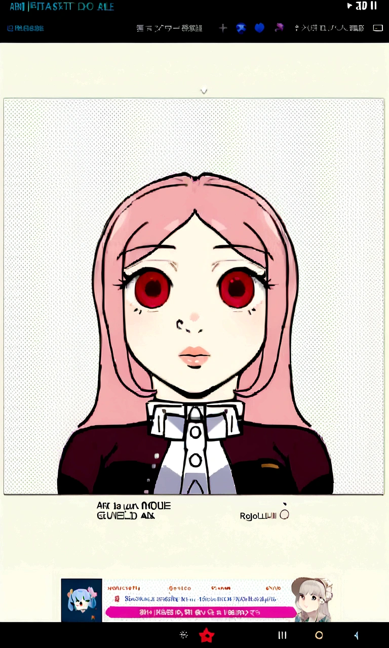 anime girl aux cheveux roses et un arc dans les cheveux, portrait réaliste kawaii, guweiz, portrait de fille magique, personnage mignon, style artistique mignon, style artistique anime moe, art des personnages de l'histoire de l'érable, joli portrait, joli portrait de fille anime, portrait d'un petit personnage, oeuvre d'art dans le style de guweiz, splash art anime