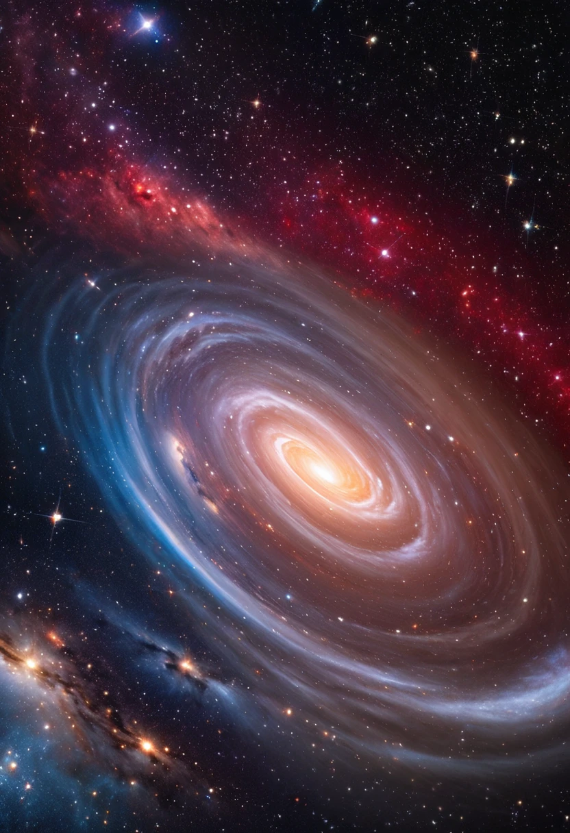 arafed image of a spiral galaxy with a bright light shining from the center, massive galaxy, view of the one spiral galaxy, view of the spiral galaxy, hubble photo background, hubble photo, subterranean sprawling galaxy, hubble image, interstellar galaxy, spiral galaxy, hubble photograph, hubble, deep space hubble photograph, hubble telescope images, massive scale cosmic being dark background