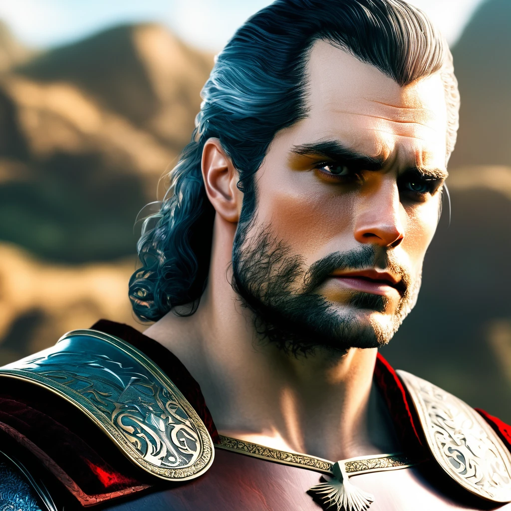 nsfw epic Henry-Cavill F/1 Photoreal fullbody RAW, Cosmetic artistry massive elaborate amazing composition Unparalleled "Geralt of Rivia : The Witcher" shiny shiny firm and shiny skin, bangs between eyes, shiny straight beautiful platinum blond, super long straight silky hair, sexy beautiful innocent , high definition big big beautiful bright brown eyes, beautiful and lovely boy, baby face, short sleeve shirt, (Pale but beautiful face:1.8), (finos olhos vermelhos brilhantes e circulares: 1.2), (finely detailed true circle eyes), (rosto finamente detalhado e bonito:1.8), ((Mundo Medieval)), (Holds the hilt of a long, straight sword with elaborate decoration that emits a mysterious glow: 1.9), (Espadachim dhampir veterano preto), (sword that emits a mysterious light with delicate decorations:1.9), na masmorra, (armor delicate ornamentation decorada:1.5), (The Witcher wearing a wide-brimmed necklace's wolf), (retrato de corpo inteiro:1.8), ((olha para cima)), ((Olhando para baixo)), (dramatic pose), cabelo rosa bonito, lindo cabelo prateado, lindo cabelo loiro ,manto de teia preta, aranhas na armadura, (wears worn and tattered black heavy-leather pants), (Retrato de corpo inteiro:1.8), (Traje delicadamente decorado:1.4), ((dramatic photo dynamic)), Altamente detalhado, ultra-realista, detalhes intrincados ((Cinematic Light)), hyper realista, assustador, armadura detalhada, Capacete detalhado, desaparecido, ((cores neutras)),(cores suaves:1.2), hiper detalhado,luzes quentes, efeito de luz, dramatic light, (detalhes intrincados:1.1), fundo complexo,(teal and orange:0.4), (Whirling lightning),(epic tMasterpiece,max best quality,ultra-highdef XT3 ultra-highres),ultra-detailed,ultra sharp focus,varies,multi,etc. --v 6 --s 1000 --c 20 --q 5 --chaos 100