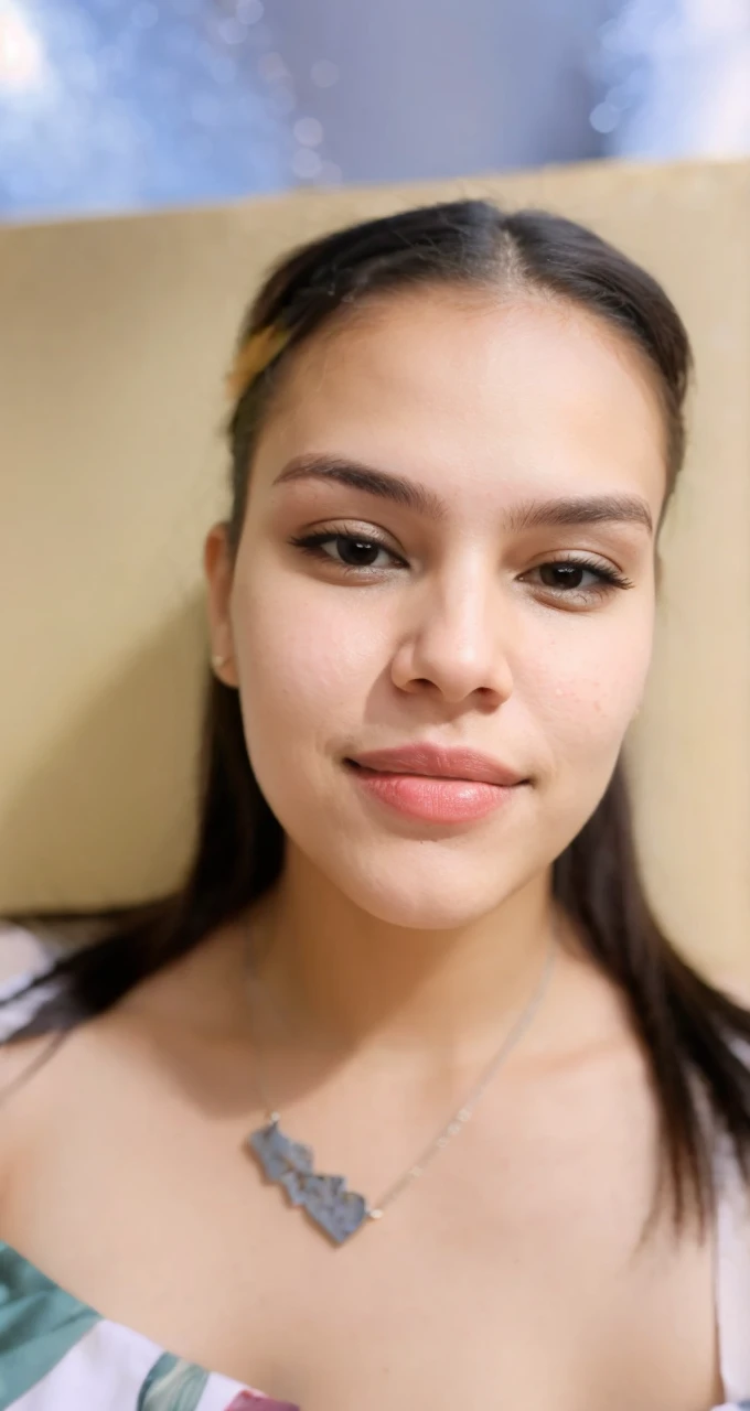 front face photo, proffesional, Brazilian woman, wearing blase and formal clothes, crossed arms, Grinning