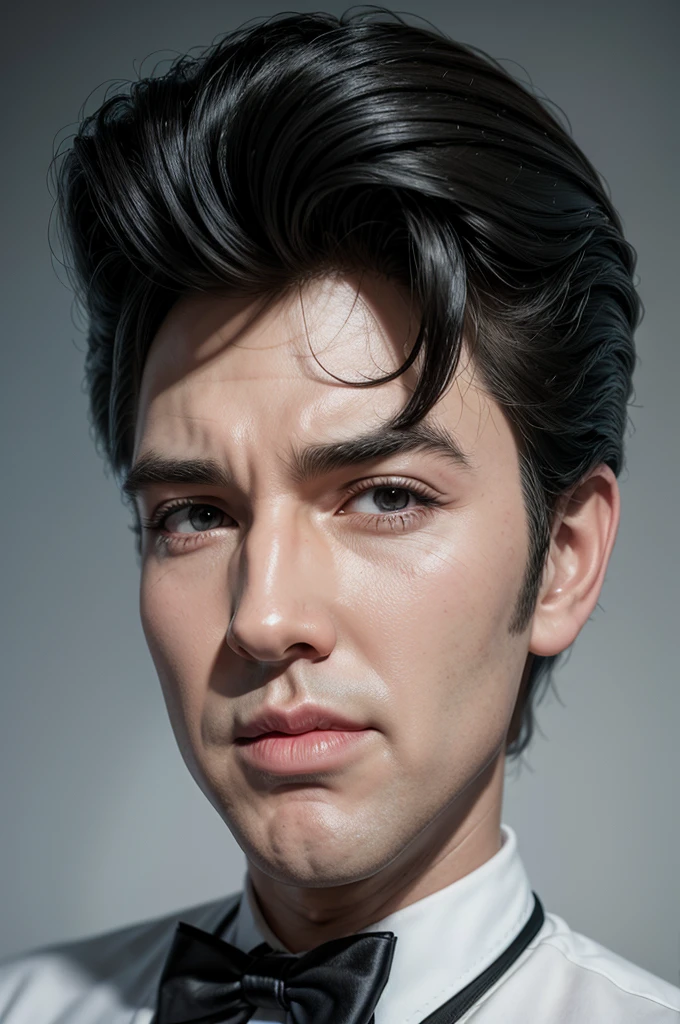 make a caricature of Elvis Presle