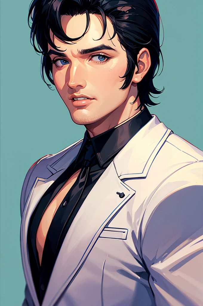 make a caricature of Elvis Presley