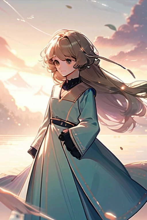 ((Лучшее качество)), ((шедевр)), (подробный), The girl whose skirt was lifted by the wind