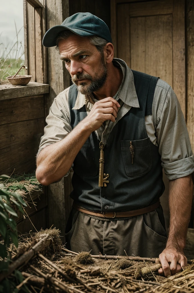 These image prompts aim to visually depict key moments and themes from "The Wise Farmer" story, offering inspiration for further exploration or adaptation in storytelling or visual arts.